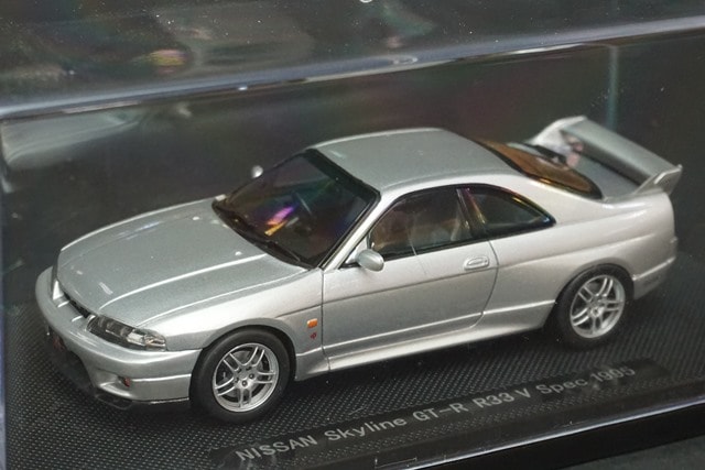 絶版】 エブロ 1/43 日産 スカイライン GT-R R33 ニスモNISMO 400R (赤