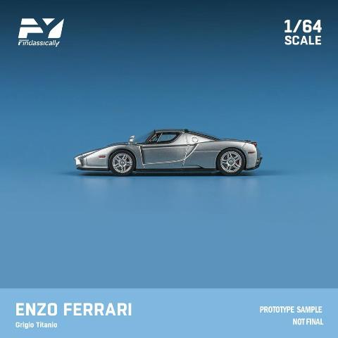 予約 FY64084 Finclassically 1/64 Enzo Grigio Titanio, Boost