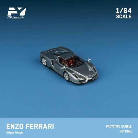 予約 FY64084 Finclassically 1/64 Enzo Grigio Titanio, Boost