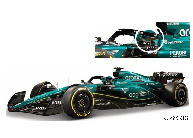 新品　F1 アストンマーチン AMR22 セバスチャン·ベッテル 1/43 返品交換対象外品] ミニチャンプス 1/43 アストンマーチン AMR22