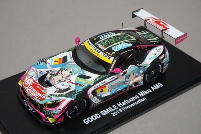 1/43 スパーク 842177 グッドスマイル 初音ミク AMG 2019 Ver. #4