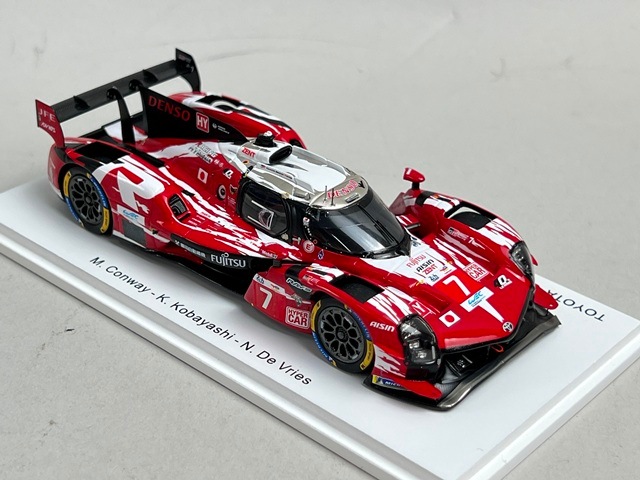 1/43 ���ѡ��� S9259 �ȥ西 GR010 - Hybrid TOYOTA GAZOO RACING 5th �롦�ޥ� Le Mans 24H 2025 #7 M. Conway - ���Ӳ�̴�� - N. De Vries