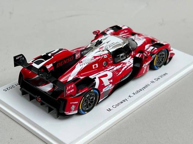 1/43 ���ѡ��� S9259 �ȥ西 GR010 - Hybrid TOYOTA GAZOO RACING 5th �롦�ޥ� Le Mans 24H 2025 #7 M. Conway - ���Ӳ�̴�� - N. De Vries
