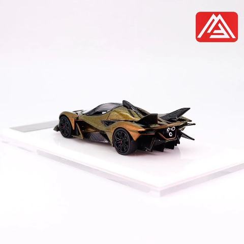 1100 ゴールド ミニカー Pre-Order) 1:64 Nissan Z VeilSide FZ400 -- Gold Chrome