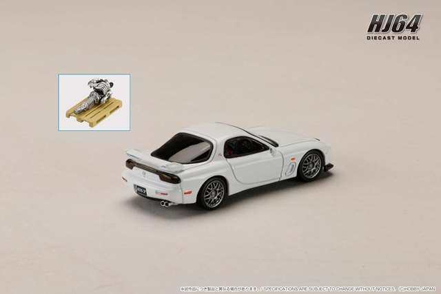 j*y様 マツダ　RX−7　ファンドライブ　モーター　2個新品未使用品 新品 HJ649007W ホビージャパン 1/64 マツダ RX-7(FD3S) TYPE RZ