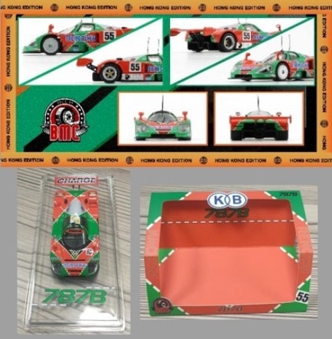 新品 64B0411 KBモデル × BM CREATIONS 1/64 マツダ 787B 1991