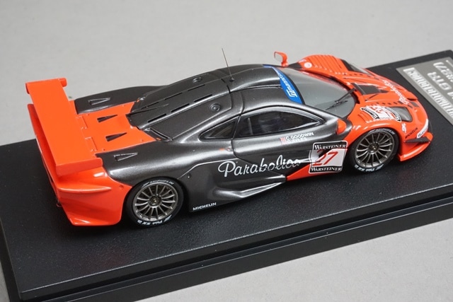1/43 HPI 8535 宮沢模型特注 ミラージュ マクラーレン F1 GTR シルバー