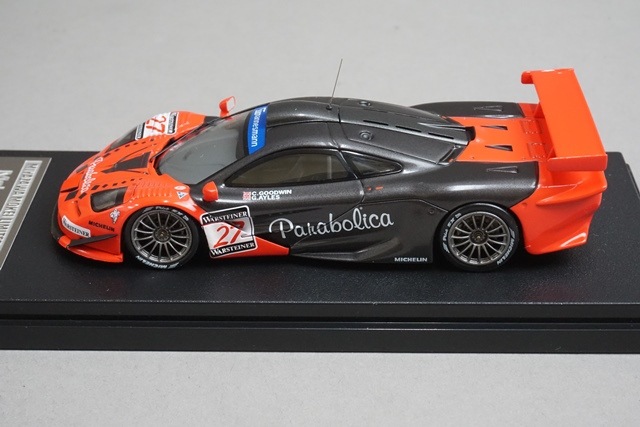 1/43 HPI 8535 宮沢模型特注 ミラージュ マクラーレン F1 GTR シルバー