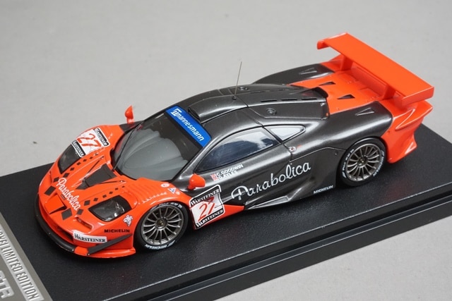 1/43 HPI 8535 宮沢模型特注 ミラージュ マクラーレン F1 GTR シルバー