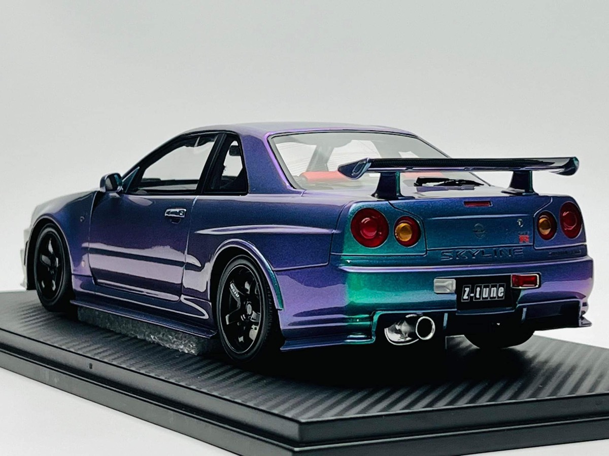 ���� 22A01-11 onemodel 1/18 Nismo R34 GT-R Z-tune Chameleon WEB����