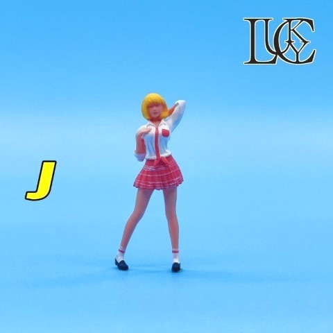 新品特価 LK2024050612 Lucky Studio 1/64 女性 フィギュア Girl