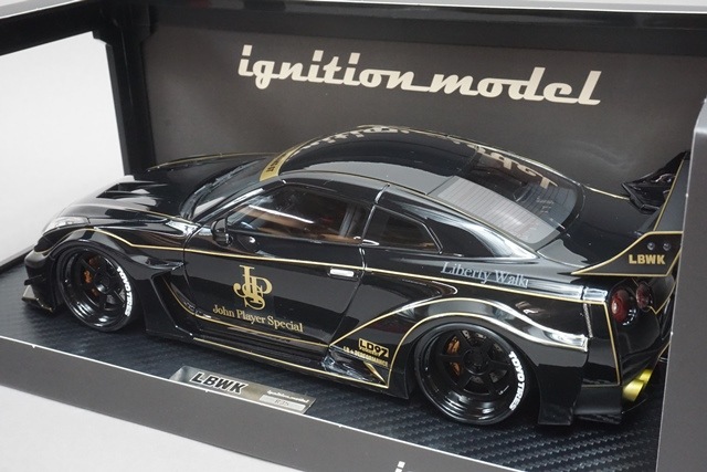 イグニッションモデル  LB シルエット ワークス GT 日産 35GT-RR イグニッションモデル 1/64スケール「LBWK Silhouette WORKS GT