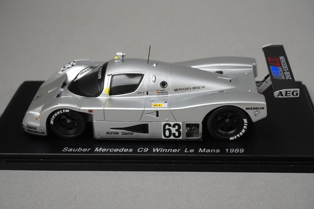 1/43 スパーク 43LM89 ザウバー メルセデス C9 ルマン 優勝 1989