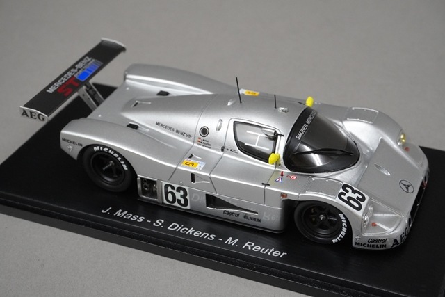 1/43 スパーク 43LM89 ザウバー メルセデス C9 ルマン 優勝 1989
