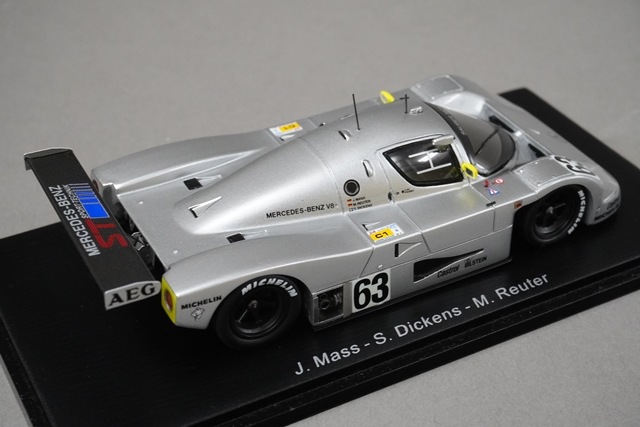 エグゾト 1/18 サウバー メルセデス C9 シャーシ ルマン 1989 エグゾト 1/18 サウバー メルセデス C9 シャーシ ルマン 1989