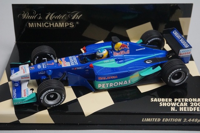 1/43 �ߥ˥����ץ� 400020097 �����С� �ڥȥ��ʥ� ���硼���� 2002 #7 N.�ϥ��ɥե����