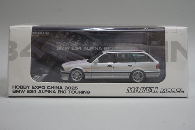 新品 Mortal 1/64 BMW E34 ALPINA B10 TOURING 2025 HEC限定 Pearl