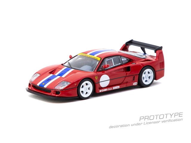 新品 T64-075-RE2 Tarmac Works 1/64 フェラーリ Ferrari F40 LM Red