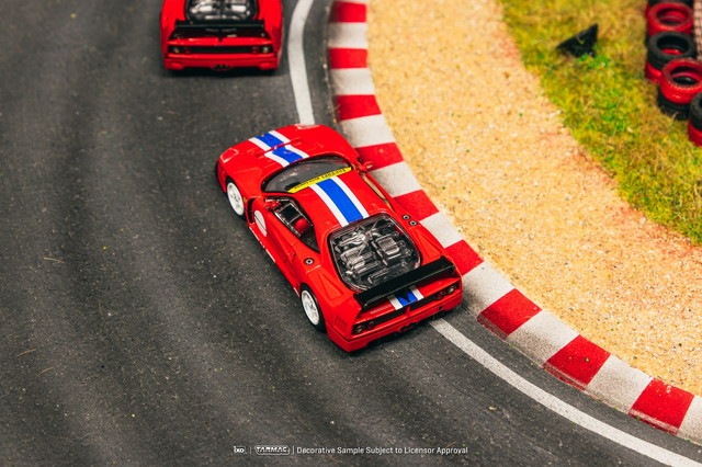 新品 T64-075-RE2 Tarmac Works 1/64 フェラーリ Ferrari F40 LM Red