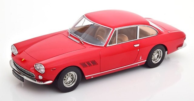 新品 KKDC180424 KK scale 1/18 フェラーリ 330 GT 2+2 1964 red with