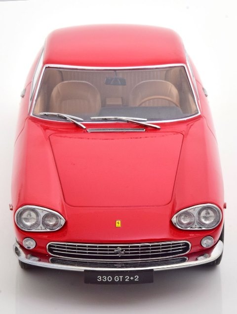 新品 KKDC180424 KK scale 1/18 フェラーリ 330 GT 2+2 1964 red with