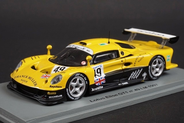 1/43 スパーク SCLS02 ロータス Elise GT1 ルマン 1977 #49, Boost