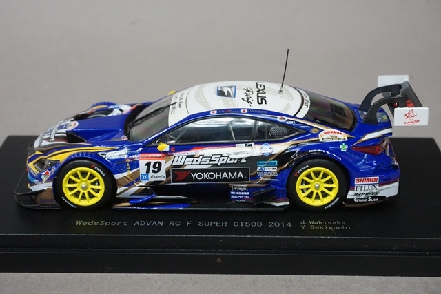 1/43 エブロ 45069 レクサス ウェッズスポーツ アドバン RC F