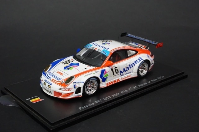 Spark Porsche 997 GT3 RSR n°16 24時間2010 Spark Porsche 997 GT3 RSR n°16 24時間2010 1/43 スパーク SB002 ポルシェ