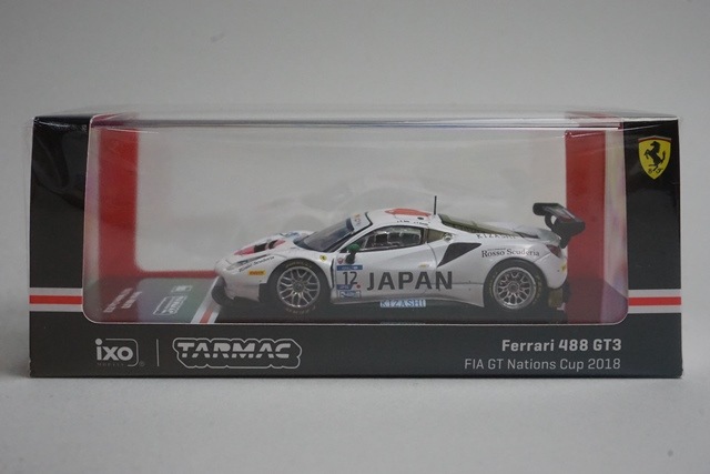 新品 T64-072-18GTN12 Tarmac Works 1/64 フェラーリ Ferrari 488 GT3