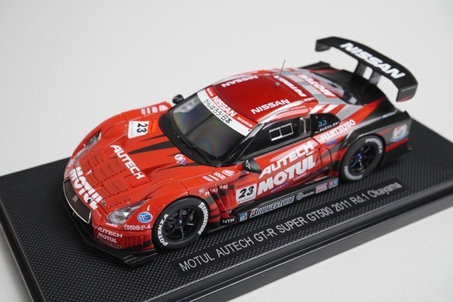 1/43 ���֥� P423 ���� ����塼�� �����ƥå� GT-R �����ѡ�GT500 ���� Rd.1 2011 #23 ��å�/�֥�å�