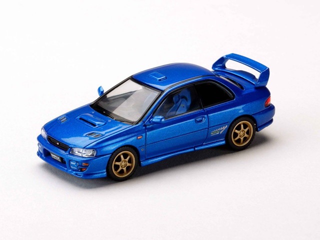 予約 HJ641079HBL ホビージャパン 1/64 スバル インプレッサ WRX type