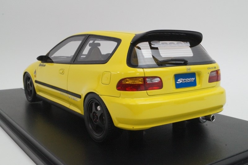 タミヤ Spoon風 シビック EG6 未使用ボディ Spoonsports civic EG6 完成。 懐かしいシビック！ #tamiya#tamiyarc