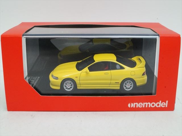 エブロ 1/43 ホンダ DC2 インテグラ type R YELLOW エブロ ホンダ インテグラ タイプR DC2 1/43 ミニカー イエロー