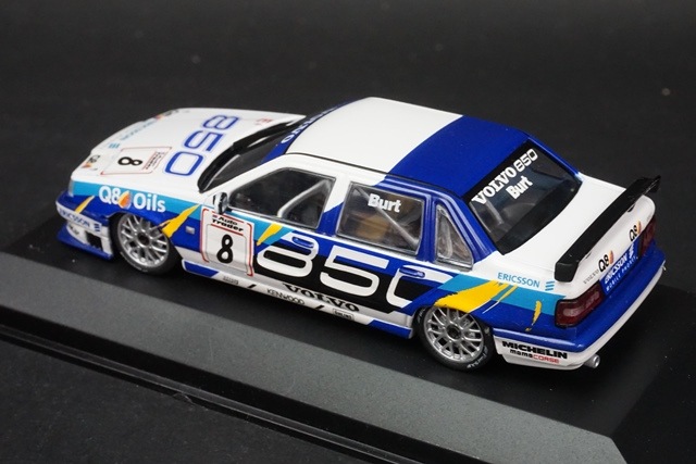 1/43 ミニチャンプス 430961708 ボルボ 850 サルーン BTCC K.バート