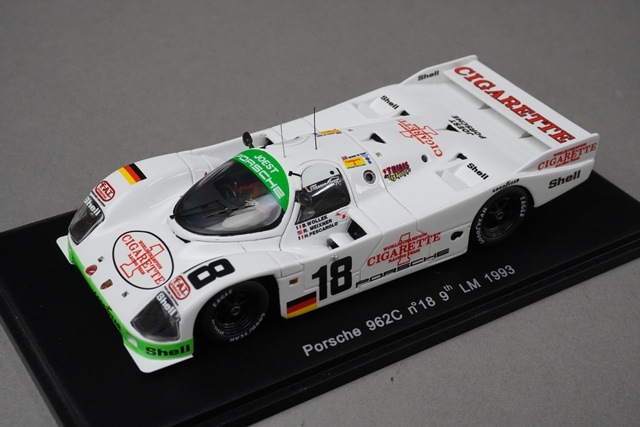 1/43 スパーク S1918 ポルシェ 962C ルマン 9th 1993 #18, Boost Gear