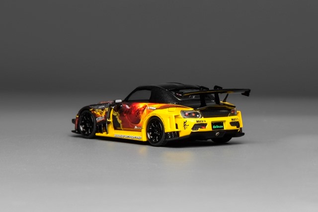 予約 M65157 モーターヘリックス 1/64 ホンダ S2000 J's Racing 魔王