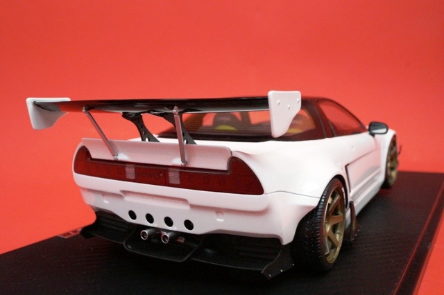 新品18B03-01 onemodel 1/18 ホンダ NSX Rocket Bunny ホワイト