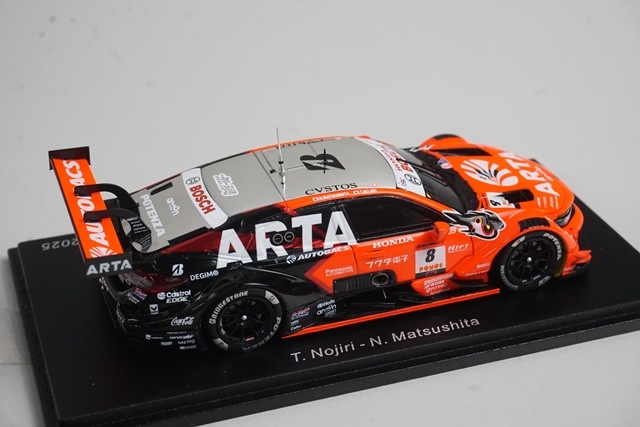 1/43 スパーク 43SGT25008 ARTA 無限 シビック タイプ R-GT GT500