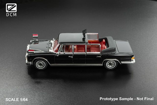 予約 DCM 1/64 メルセデス ベンツ プルマン Mercedes-Benz Pullman 600
