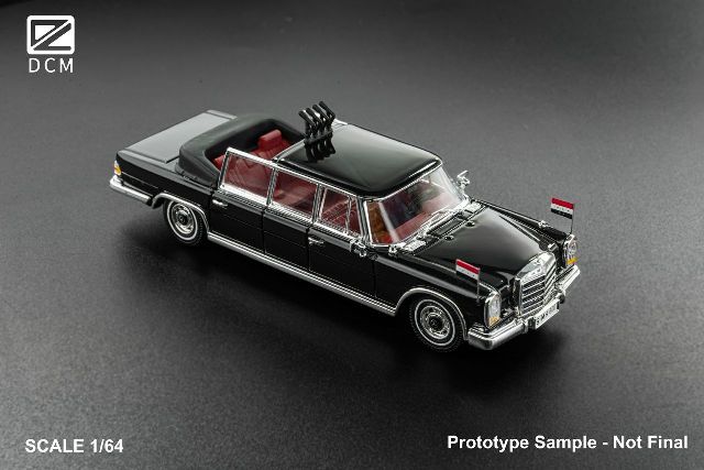 予約 DCM 1/64 メルセデス ベンツ プルマン Mercedes-Benz Pullman 600