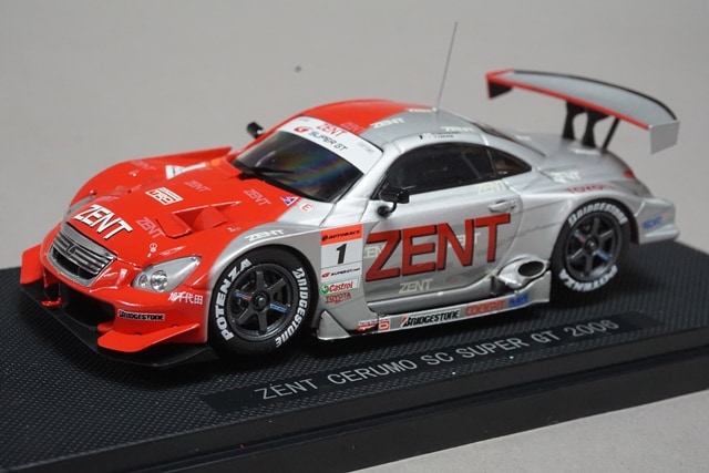 1/43 エブロ 43806 レクサス ゼント セルモ SC スーパーGT 2006 #1