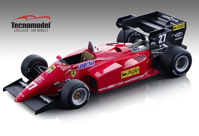 ͽ�� TM12-07B �ƥ��Υ�ǥ� 1/12 �ե��顼�� 126 C4-M2 �衼���å� European GP 1984 2�����޼� M. ����ܥ졼�� #27 