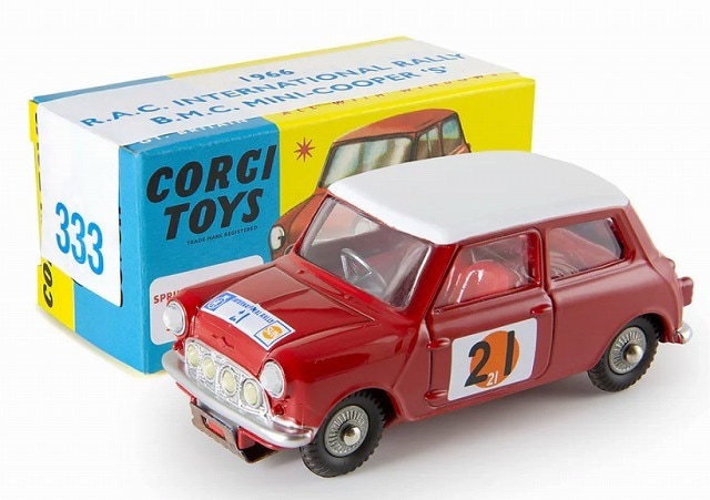 Corgi Mini 30 周年限定版 ミニカー シリアルNO12485 予約 CG54321047 コーギー 1/42 #333 - RACインターナショナル