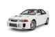 ͽ�� M84101 �⡼�����إ�å��� 1/18 ��ɩ Lancer Evolution V GSR Scotia White