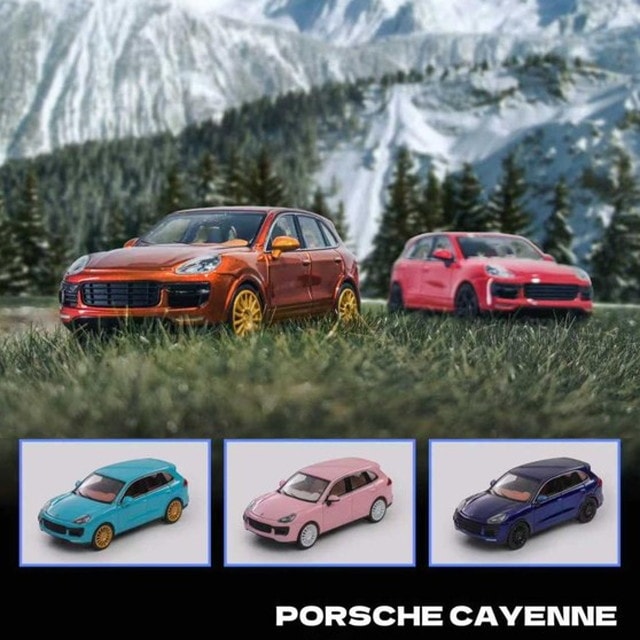 予約 DM Model 1/64 ポルシェ カイエン ターボ Porsche cayenne Turbos