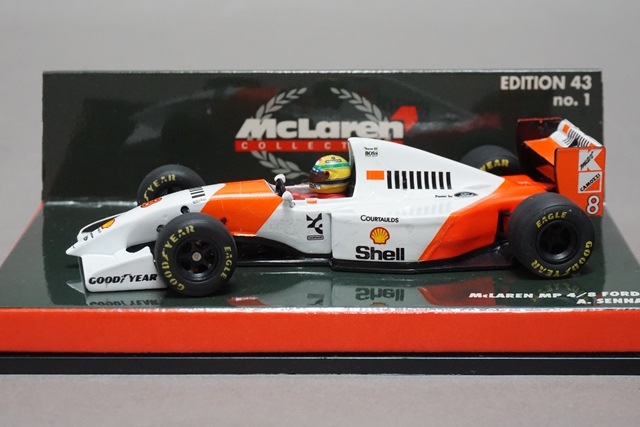 1/43 ミニチャンプス 630934308 マクラーレン MP 4/8 FORD A