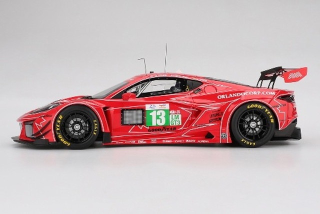 新品 TS0644 TopSpeed 1/18 シボレー コルベット Z06 GT3.R ル・マン24