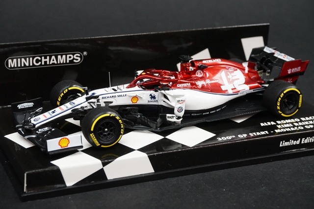 1/43 ミニチャンプス 417190607 アルファロメオ レーシング モナコGP