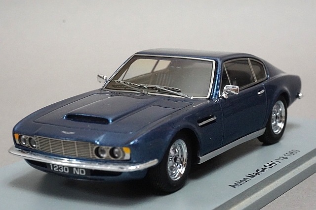1/43 スパーク S0574 アストンマーティン DBS V8 Salisbuny Blue 1969