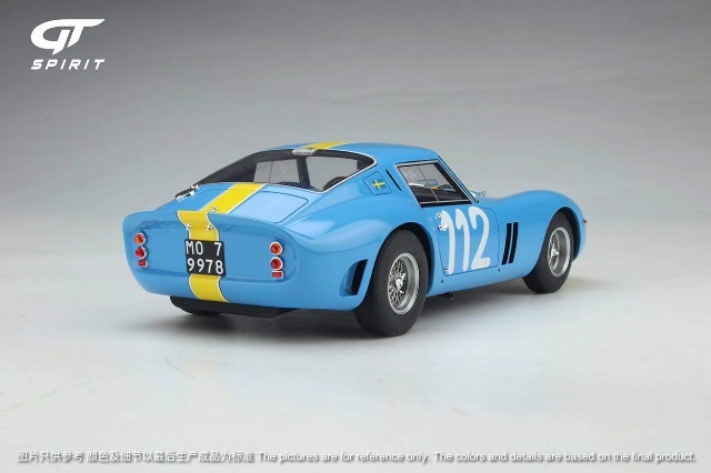 新品 GTスピリット 1/18 フェラーリ Ferrari 250GTO #112 ブルー